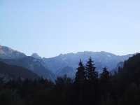 I really liked the contrasting shades of these cascading mountains.