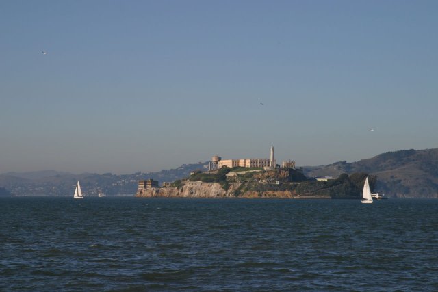 Alcatraz, from Fisherman's Wharf