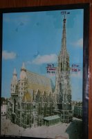 And we began our tour at Stephansdom.  Yes, we climbed those 343 stairs up the steeple.