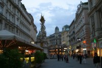 Vienna's main shopping district.