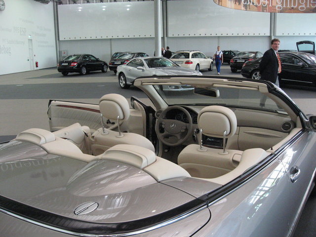 The Mercedes reps proceeded to thoroughly explain every button, feature, and customizable setting on the car.  There were a lot. ;-)