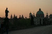 Highlight for Album: Sunrise on Charles Bridge
