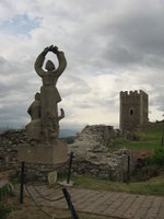 A war monument at Kale Fortress