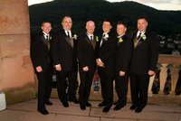Peter with groomsmen and ushers