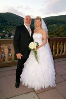 Dee and her pastor Ray