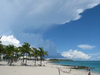 This was the sky when we first arrived at our hotel.  Rather ominous, but we had great weather despite the hurricane season.