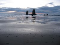 It was surreal.  I wish I'd had my real camera and lenses to do it justice, but my point-and-click captured the main idea.