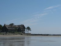 In addition to a sail, we visited a private beach, where the company sponsors held afternoon activities and lunch.
