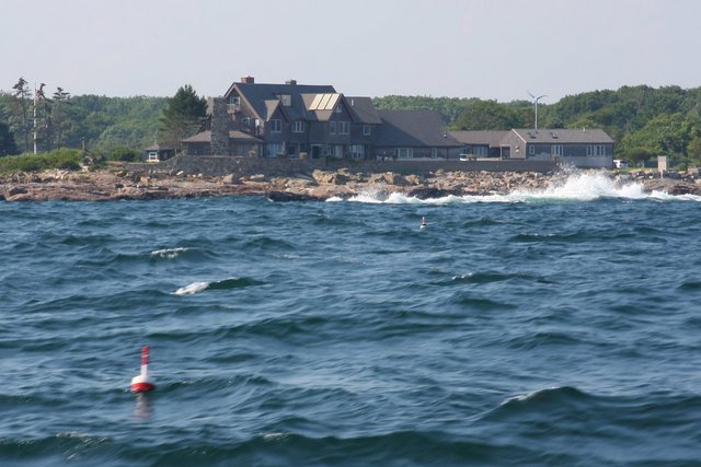 And, no trip to Kennebunkport is complete without at least a glimpse of the presidential Bush compound.