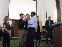 Highlight for Album: Matt's Baby Dedication - 10/02/2011