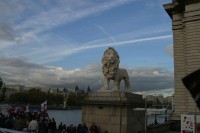 London's South Bank Lion