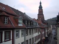 Again the view toward the Castle.  The steeple is from the famous Heiliggeistkirche.