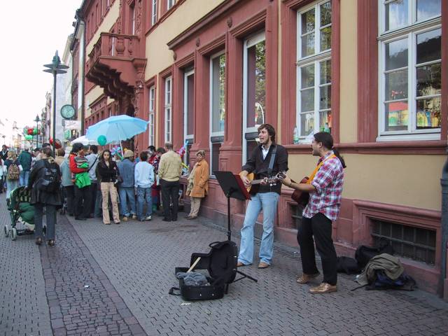  More street musicians.  They are a common sight here, but I think there are a few more today, what with the festival.