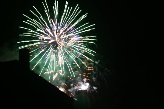 And to top it all off... fireworks!