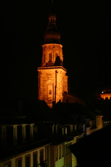 Zoomed in on Heiliggeistkirche.