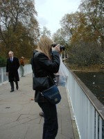 Yet another of Norms candids.  This time it's me taking a picture of the London Eye.